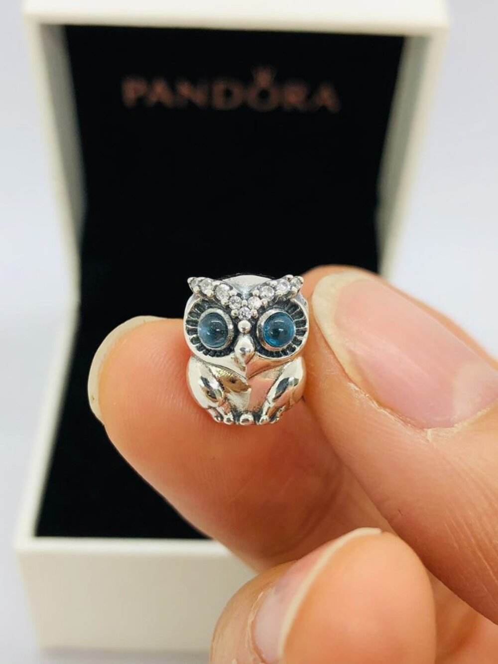 ✨✨Pandora Sparkling Owl Charm